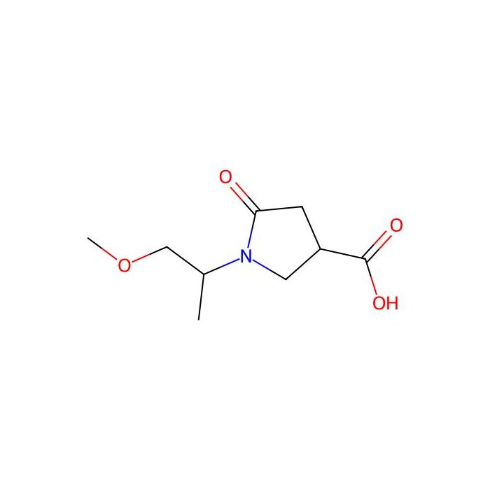 1-(2-Methoxy-1-methyl-ethyl)-5-oxo-pyrrolidine-3-carboxylic acid - ≥97% CAS No(845546-30-7) by Aladdin Scientific