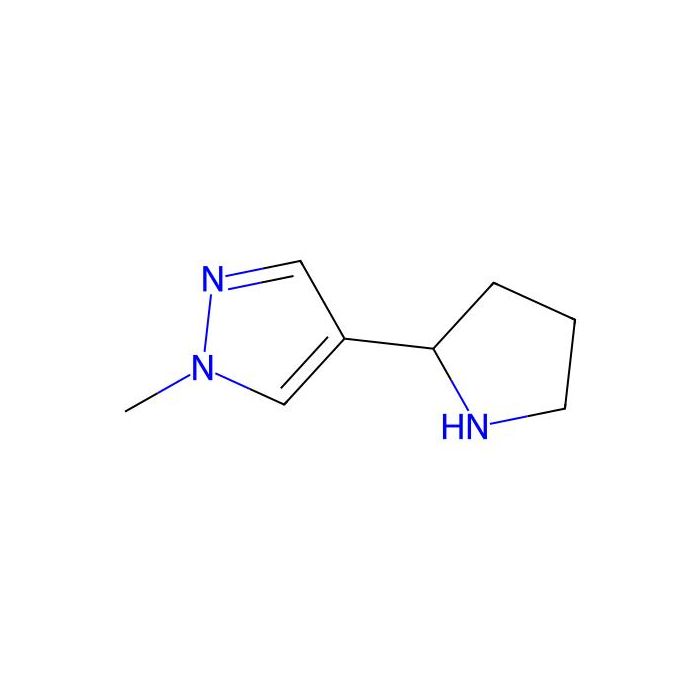 1-methyl-4-(pyrrolidin-2-yl)-1H-pyrazole - ≥98% CAS No(1170640-87-5) by Aladdin Scientific