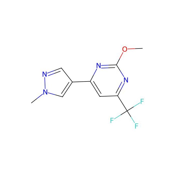 2-methoxy-4-(1-methyl-1H-pyrazol-4-yl)-6-(trifluoromethyl)pyrimidine - ≥95% CAS No(1001519-12-5) by Aladdin Scientific