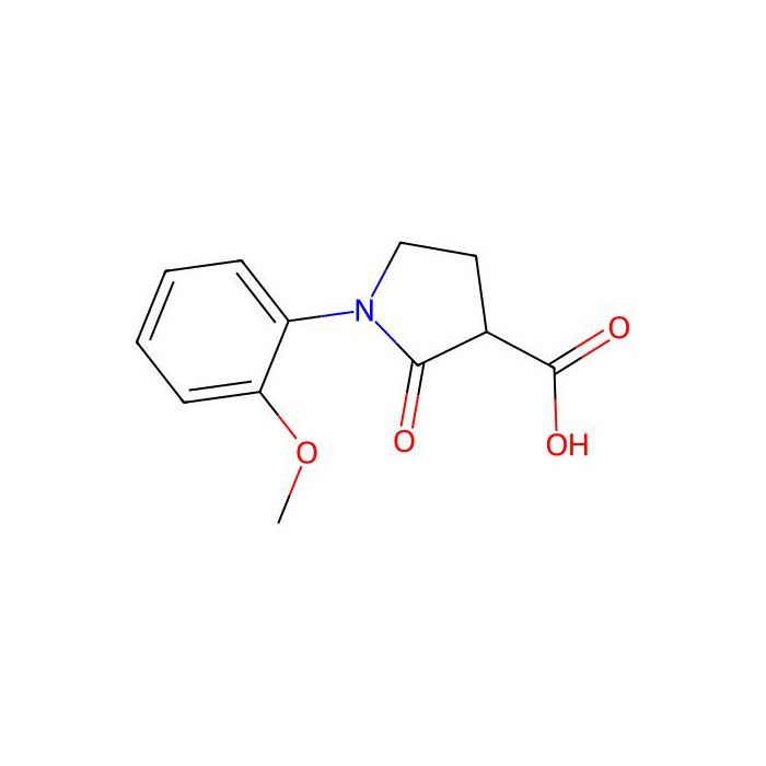 1-(2-Methoxyphenyl)-2-oxo-3-pyrrolidinecarboxylic acid - ≥95% CAS No(618070-28-3) by Aladdin Scientific