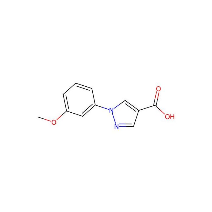 1-(3-Methoxyphenyl)-1H-pyrazole-4-carboxylic acid - ≥95% CAS No(1177350-90-1) by Aladdin Scientific
