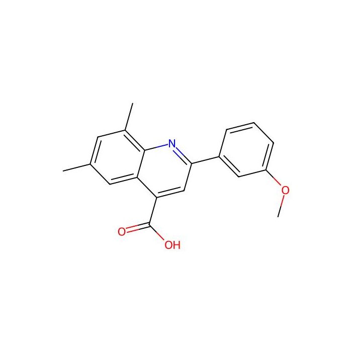 2-(3-Methoxyphenyl)-6,8-dimethylquinoline-4-carboxylic acid - ≥97% CAS No(492997-60-1) by Aladdin Scientific