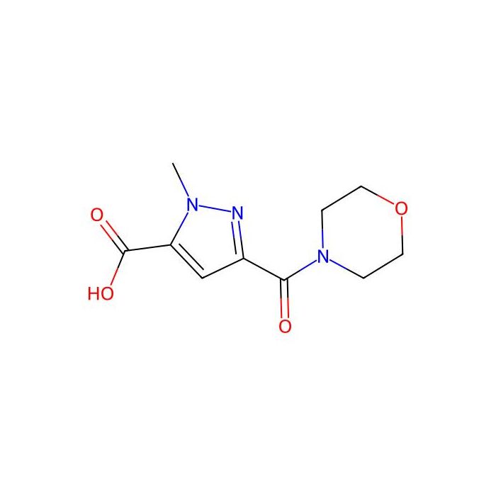 1-methyl-3-(morpholine-4-carbonyl)-1H-pyrazole-5-carboxylic acid -  CAS No(1004727-34-7) by Aladdin Scientific