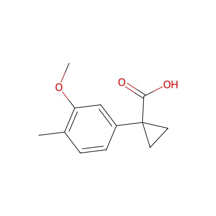 1-(3-Methoxy-4-methylphenyl)cyclopropane-1-carboxylic acid - ≥95% CAS No(926209-30-5) by Aladdin Scientific