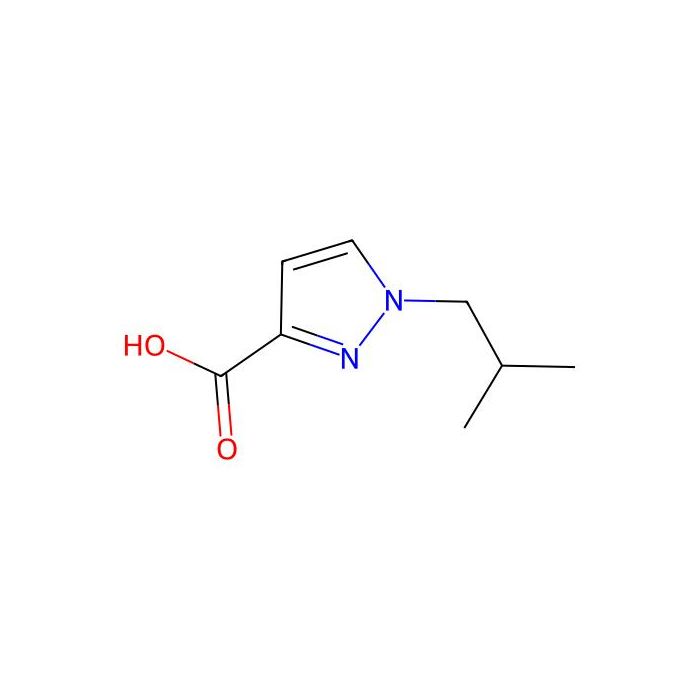 1-(2-methylpropyl)-1H-pyrazole-3-carboxylic acid - ≥97% CAS No(1006493-64-6) by Aladdin Scientific