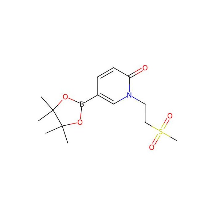 1-(2-(methylsulfonyl)ethyl)-5-(4,4,5,5-tetramethyl-1,3,2-dioxaborolan-2-yl)pyridin-2(1H)-one - ≥95% CAS No(1083168-89-1) by Aladdin Scientific