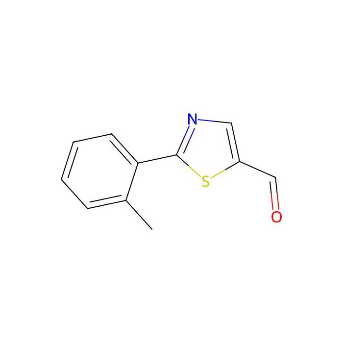 2-(2-Methylphenyl)-1,3-thiazole-5-carbaldehyde - ≥98% CAS No(915919-92-5) by Aladdin Scientific