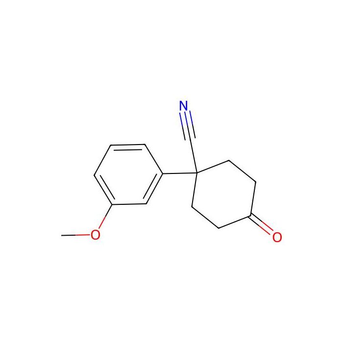 1-(3-Methoxyphenyl)-4-oxocyclohexanecarbonitrile - ≥95% CAS No(13225-34-8) by Aladdin Scientific