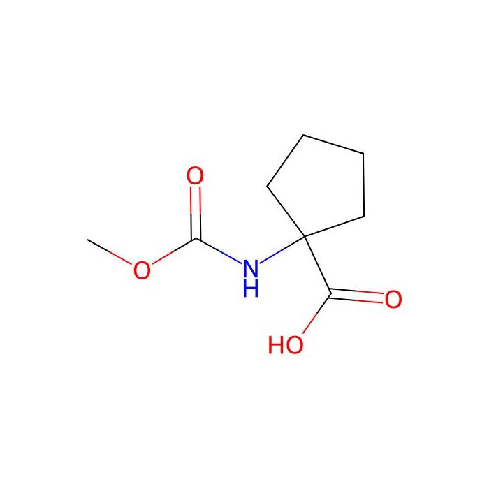 1-((Methoxycarbonyl)amino)cyclopentane-1-carboxylic acid - ≥98% CAS No(6949-76-4) by Aladdin Scientific