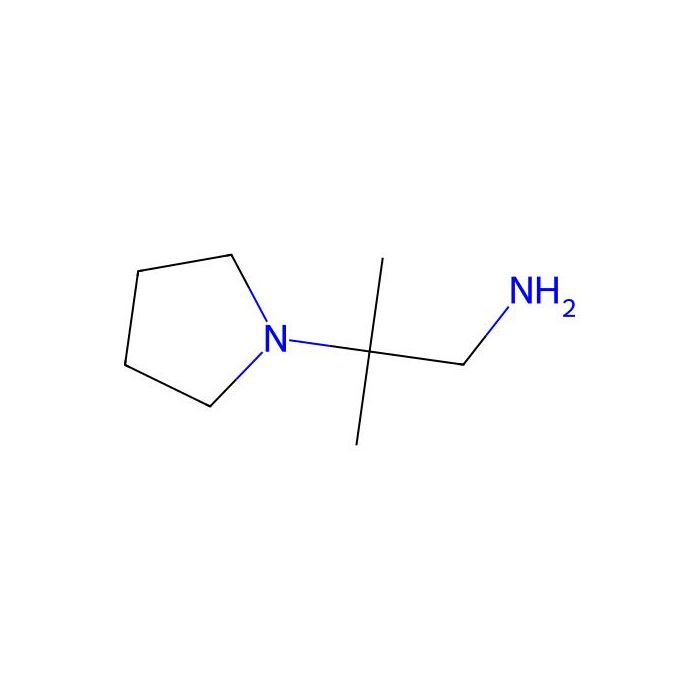2-Methyl-2-(pyrrolidin-1-yl)propan-1-amine - ≥97% CAS No(887405-25-6) by Aladdin Scientific