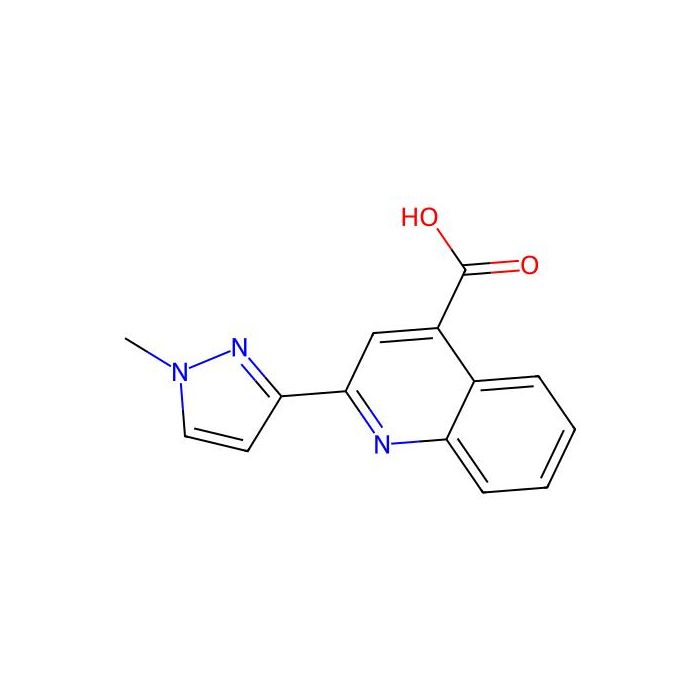 2-(1-methyl-1H-pyrazol-3-yl)quinoline-4-carboxylic acid - ≥97% CAS No(923005-18-9) by Aladdin Scientific