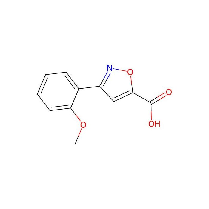 3-(2-Methoxyphenyl)-5-isoxazolecarboxylic acid - ≥95% CAS No(885273-84-7) by Aladdin Scientific