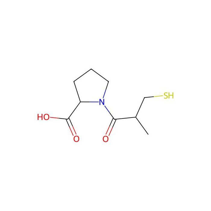 1-(2-Methyl-3-sulfanylpropanoyl)pyrrolidine-2-carboxylic acid - ≥95% CAS No(1403368-73-9) by Aladdin Scientific