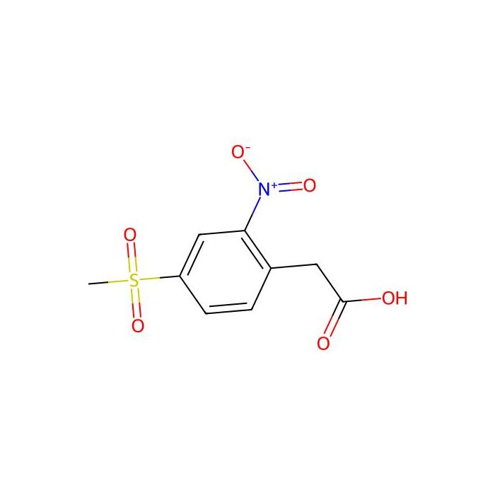 2-(4-(Methylsulfonyl)-2-nitrophenyl)acetic acid - ≥98% CAS No(929000-10-2) by Aladdin Scientific