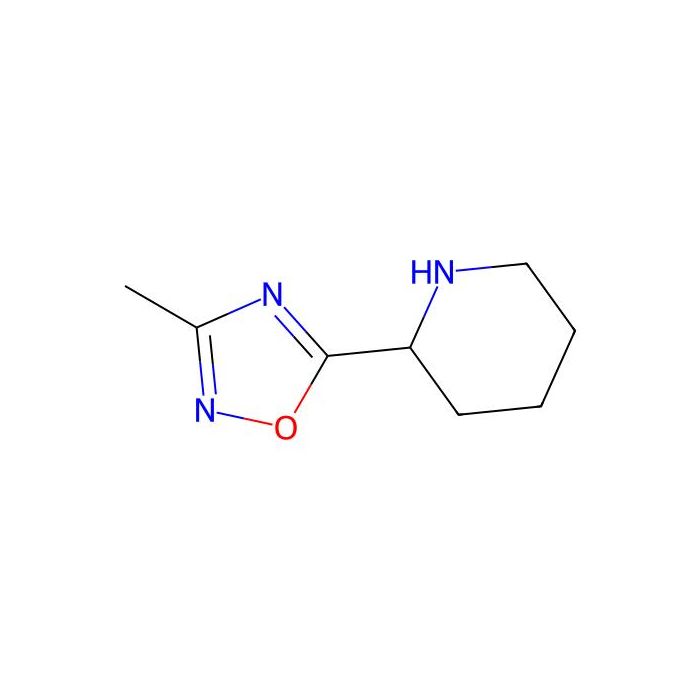2-(3-Methyl-1,2,4-oxadiazol-5-yl)piperidine - ≥95% CAS No(343246-64-0) by Aladdin Scientific