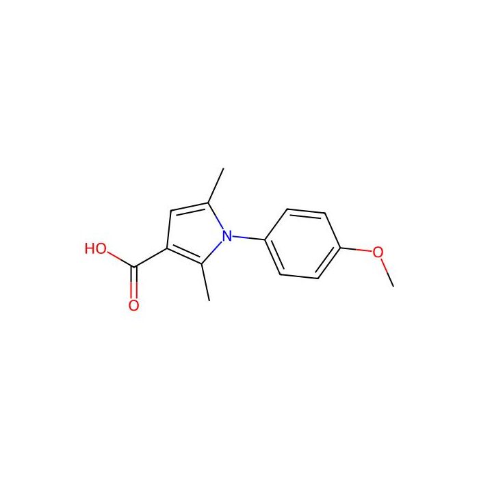 1-(4-methoxyphenyl)-2,5-dimethyl-1H-pyrrole-3-carboxylic acid - ≥95% CAS No(3807-58-7) by Aladdin Scientific