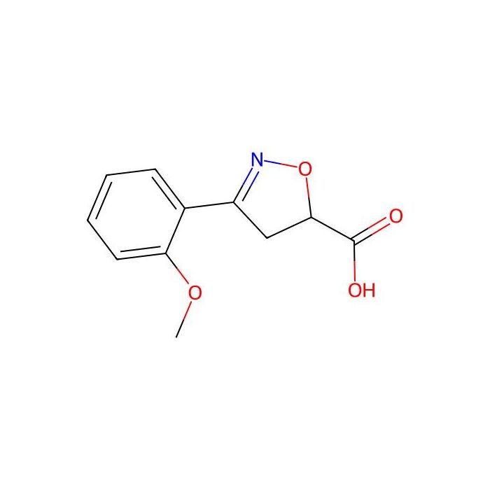 3-(2-Methoxyphenyl)-4,5-dihydroisoxazole-5-carboxylic acid - ≥95% CAS No(508182-19-2) by Aladdin Scientific