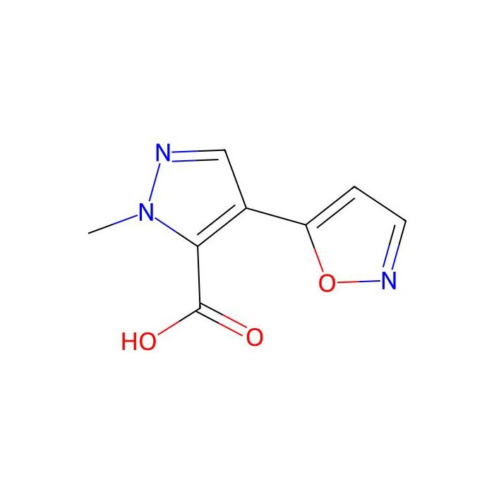 1-methyl-4-(1,2-oxazol-5-yl)-1H-pyrazole-5-carboxylic acid - ≥97% CAS No(925200-28-8) by Aladdin Scientific