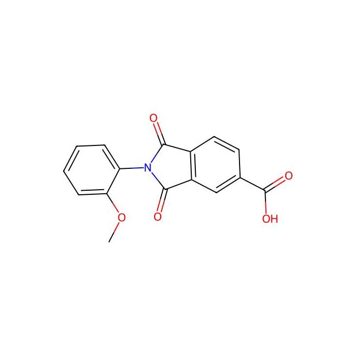 2-(2-methoxyphenyl)-1,3-dioxo-2,3-dihydro-1H-isoindole-5-carboxylic acid - ≥95% CAS No(110768-14-4) by Aladdin Scientific