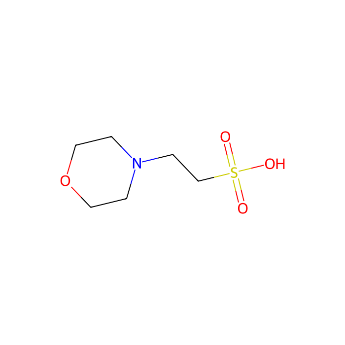 MES - ≥99%(T), water ≤1% CAS No(4432-31-9) by Aladdin Scientific