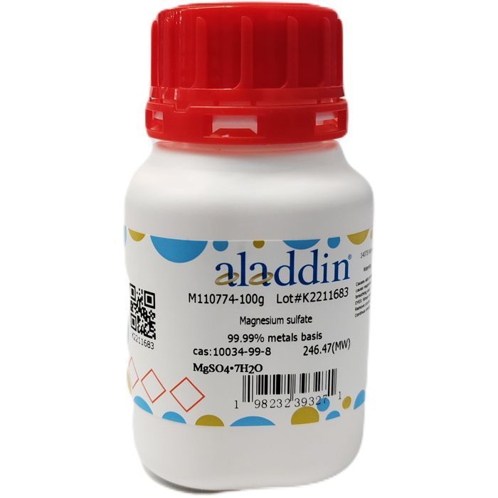 Magnesium sulfate - PrimorTrace™, ≥99.99% metals basis CAS No(10034-99-8) by Aladdin Scientific