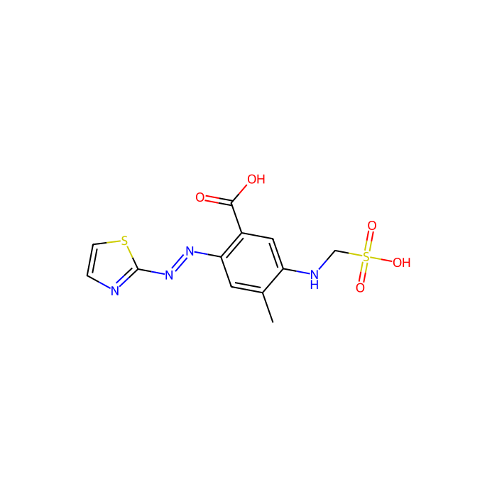 4-Methyl-5-(sulfomethylamino)-2-(2-thiazolylazo)benzoic acid - ≥97% CAS No(82138-69-0) by Aladdin Scientific