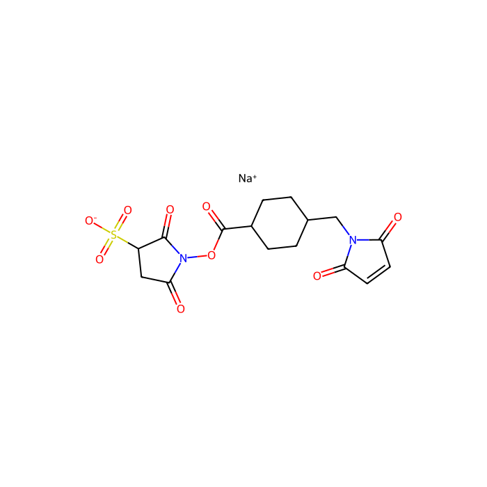 4-(N-Maleimidomethyl)cyclohexane-1-carboxylic acid 3-sulfo-N-hydroxysuccinimide ester sodium salt -  CAS No(92921-24-9) by Aladdin Scientific