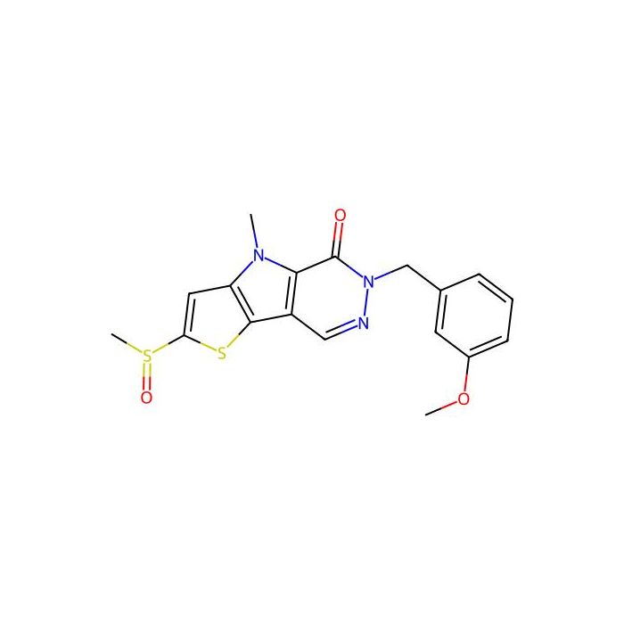 6-[(3-Methoxyphenyl)methyl]-4-methyl-2-methylsulfinyl-5-thieno[3,4]pyrrolo[1,3-d]pyridazinone - ≥99% CAS No(1221186-52-2) by Aladdin Scientific