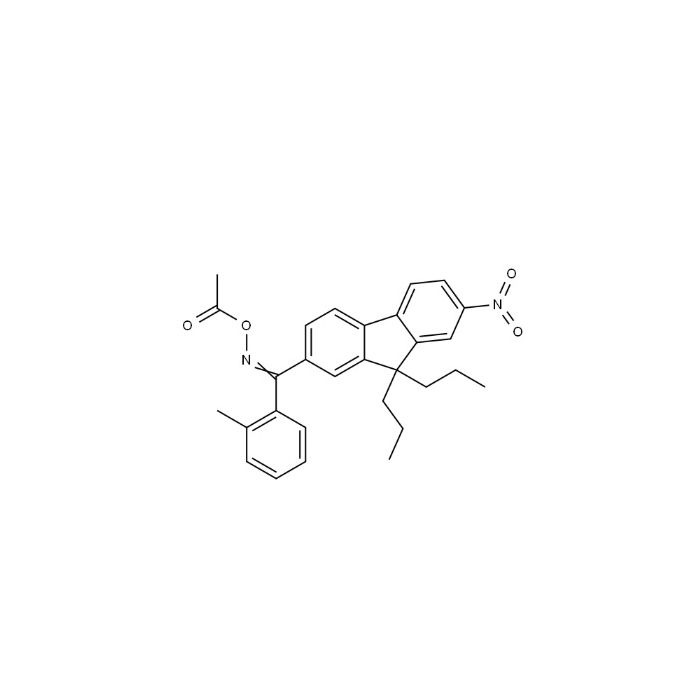 Methanone, (2-methylphenyl)(7-nitro-9,9-dipropyl-9H-fluoren-2-yl)-, O-acetyloxime - ≥99%,Single Metal≤200ppb;Total Metal≤300ppb CAS No(1466566-57-3) by Aladdin Scientific