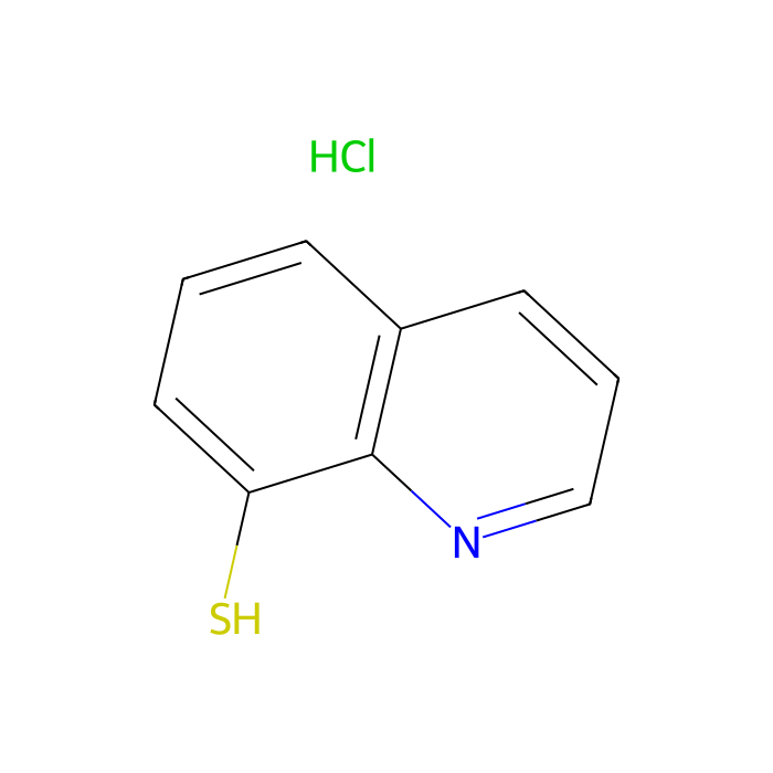 8-Mercaptoquinoline Hydrochloride [Extraction-spectrophotometric and fluorimetric reagent for soft metals] - ≥95%(T) CAS No(34006-16-1) by Aladdin Scientific