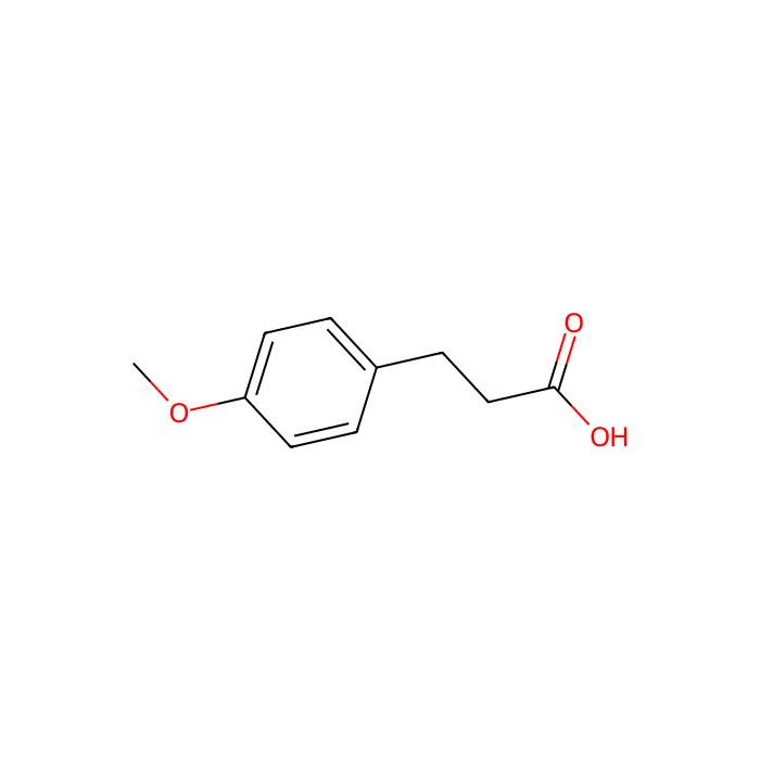 3-(4-Methoxyphenyl)propionic Acid - ≥98% CAS No(1929-29-9) by Aladdin Scientific