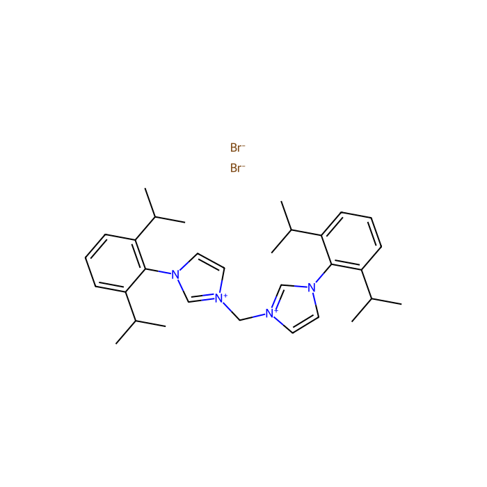 3,3'-Methylenebis[1-(2,6-diisopropylphenyl)-3-imidazolium Bromide] - ≥98% CAS No(889617-36-1) by Aladdin Scientific
