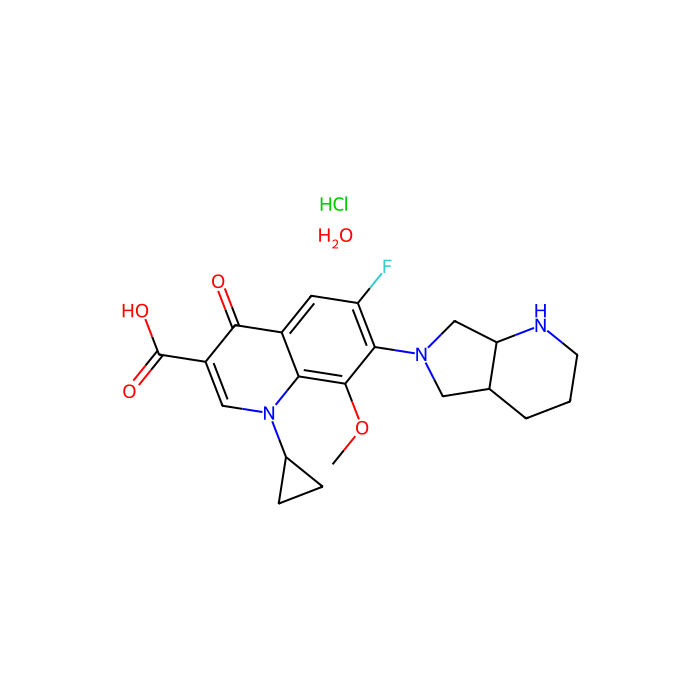 Moxifloxacin Hydrochloride Monohydrate - ≥98%(HPLC)(T) CAS No(192927-63-2) by Aladdin Scientific