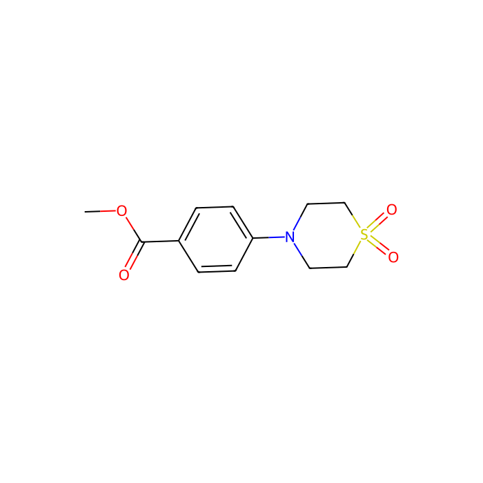 Methyl 4-(1,1-Dioxothiomorpholino)benzoate - ≥98% CAS No(451485-76-0) by Aladdin Scientific
