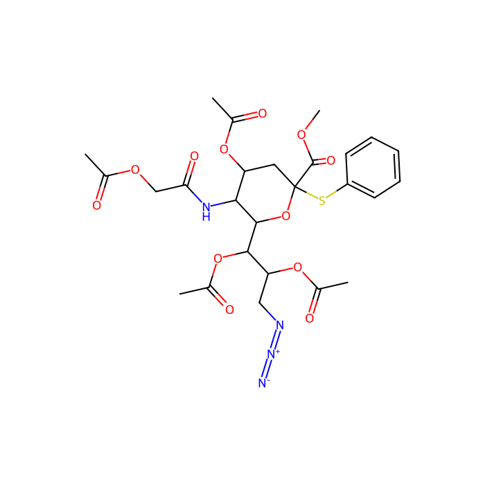 Methyl (Phenyl 5-Acetoxyacetamido-4,7,8-tri-O-acetyl-9-azido-3,5,9-trideoxy-2-thio-D-glycero-β-D-galacto-2-nonulopyranosid)onate - ≥93%(HPLC) CAS No(1195053-25-8) by Aladdin Scientific