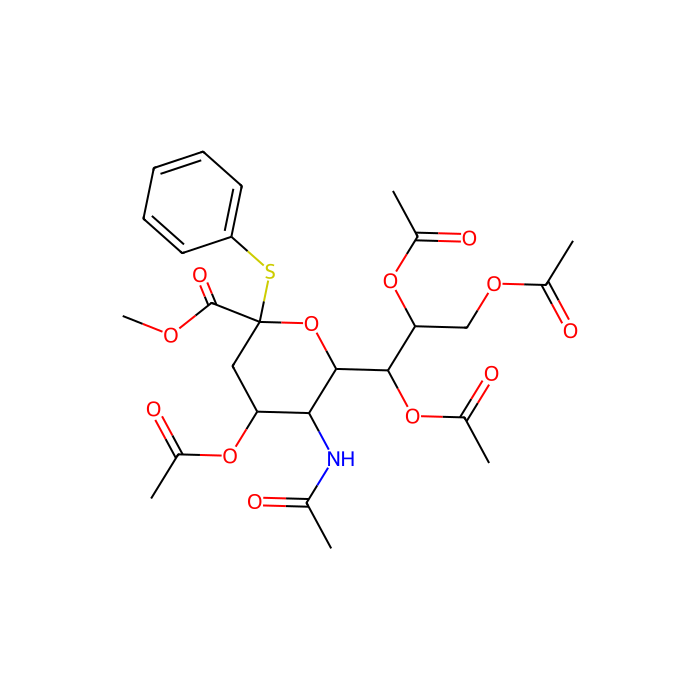 Methyl 5-Acetamido-4,7,8,9-tetra-O-acetyl-3,5-dideoxy-2-S-phenyl-2-thio-D-glycero-D-galacto-2-nonulopyranosylonate - ≥97%, mixture of isomers CAS No(155155-64-9) by Aladdin Scientific