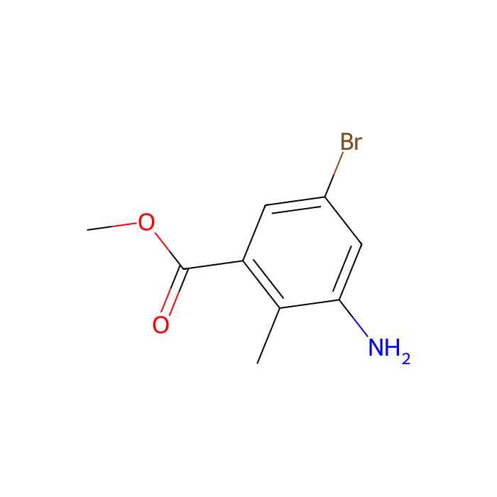 Methyl 3-Amino-5-bromo-2-methylbenzoate - ≥98% CAS No(1000342-11-9) by Aladdin Scientific