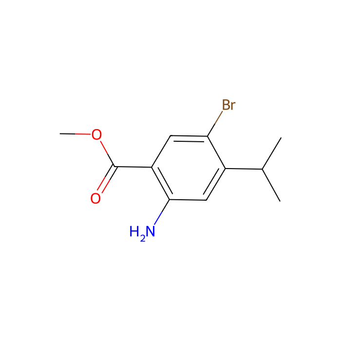 Methyl 2-amino-5-bromo-4-isopropylbenzoate - ≥98% CAS No(1000018-13-2) by Aladdin Scientific