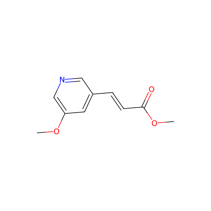 Methyl 3-(5-methoxypyridin-3-yl)acrylate - ≥98% CAS No(1000896-01-4) by Aladdin Scientific
