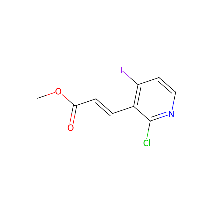 Methyl 3-(2-chloro-4-iodopyridin-3-yl)acrylate - ≥95% CAS No(1142191-73-8) by Aladdin Scientific