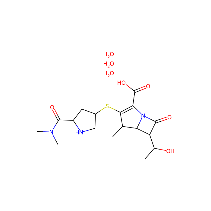 Meropenem trihydrate - ≥98% CAS No(119478-56-7) by Aladdin Scientific