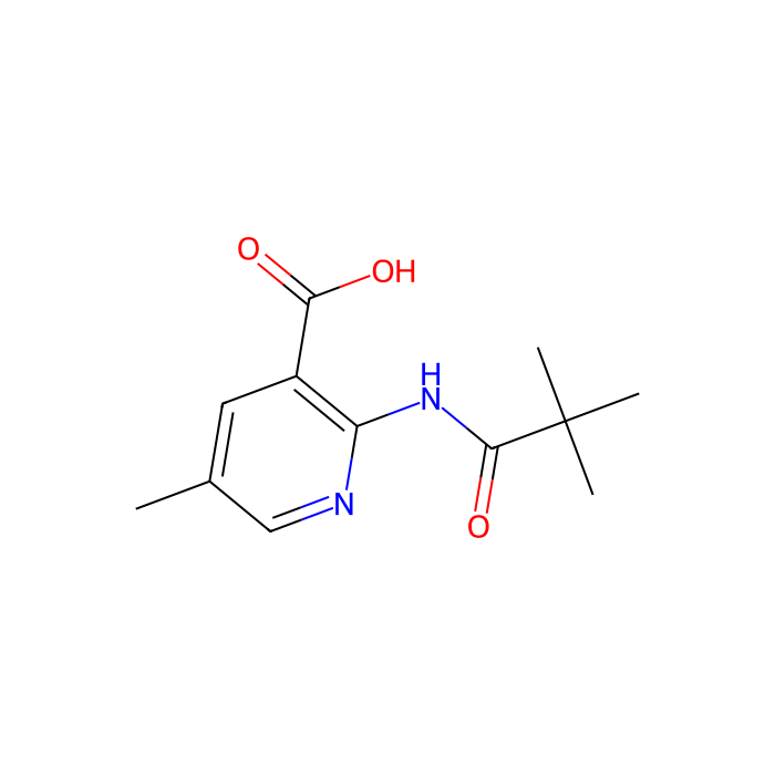 2-(2,2-dimethylpropanamido)-5-methylpyridine-3-carboxylic acid - ≥97% CAS No(1203499-02-8) by Aladdin Scientific