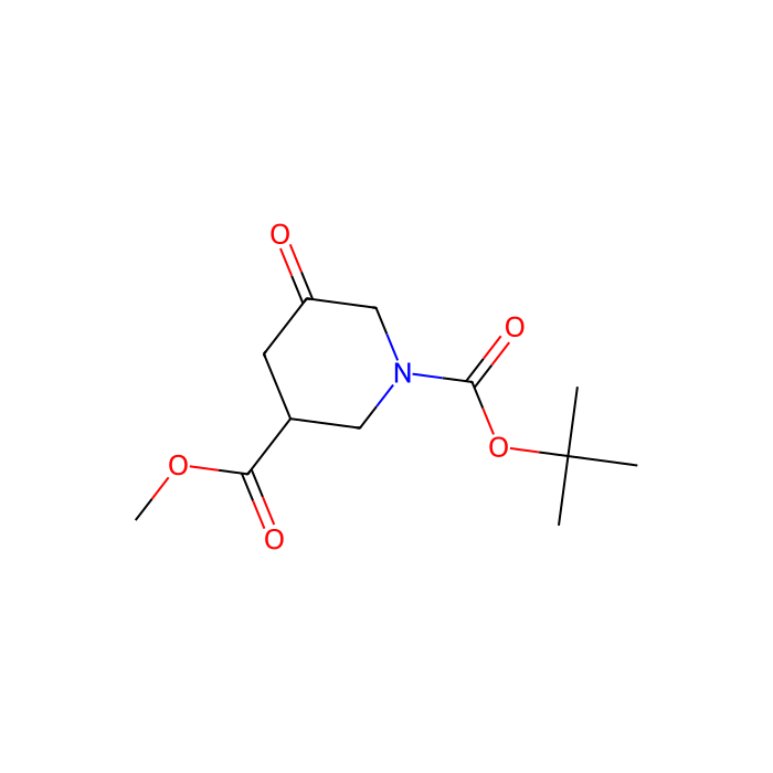 Methyl 1-Boc-5-oxo-piperidine-3-carboxylate -  CAS No(1303974-96-0) by Aladdin Scientific