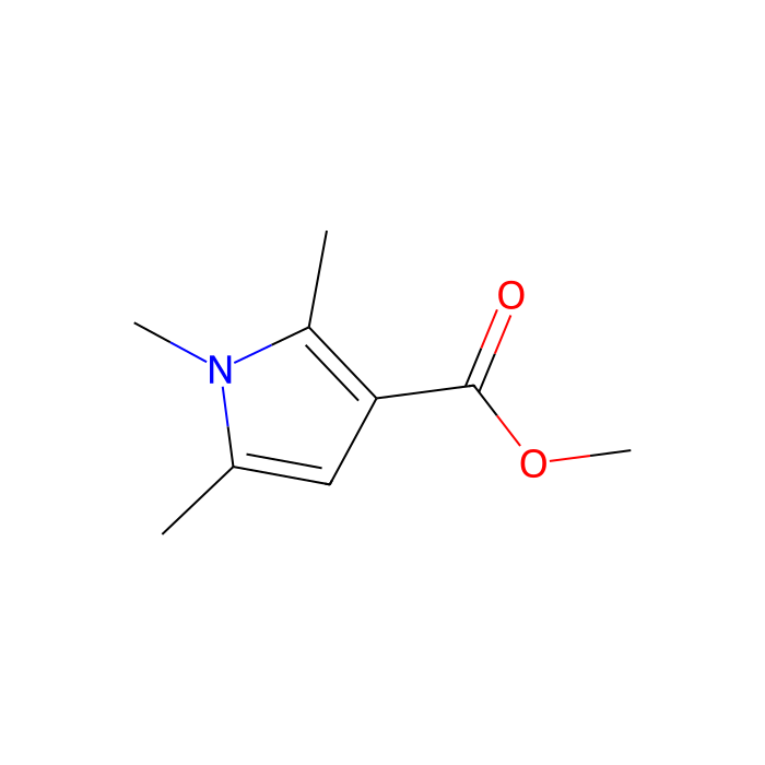 Methyl 1,2,5-trimethyl-1H-pyrrole-3-carboxylate -  CAS No(14186-50-6) by Aladdin Scientific