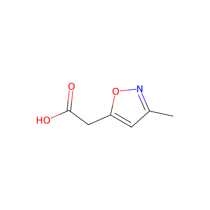 3-Methyl-5-isoxazoleacetic acid - ≥96% CAS No(19668-85-0) by Aladdin Scientific