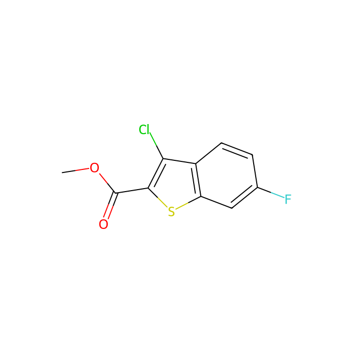 Methyl 3-chloro-6-fluorobenzo[b]thiophene-2-carboxylate - ≥97% CAS No(21211-20-1) by Aladdin Scientific