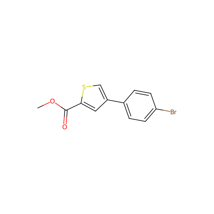 Methyl 4-(4-bromophenyl)thiophene-2-carboxylate -  CAS No(26137-07-5) by Aladdin Scientific