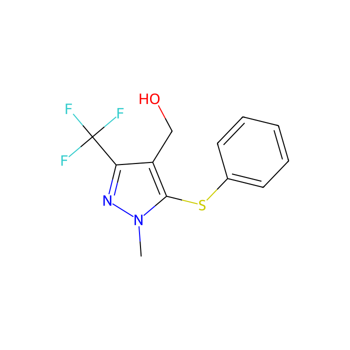 [1-Methyl-5-(phenylsulfanyl)-3-(trifluoromethyl)-1H-pyrazol-4-yl]methanol -  CAS No(318239-51-9) by Aladdin Scientific