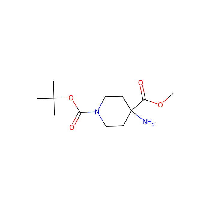 Methyl 4-Amino-1-Boc-piperidine-4-carboxylate - ≥97% CAS No(321997-89-1) by Aladdin Scientific