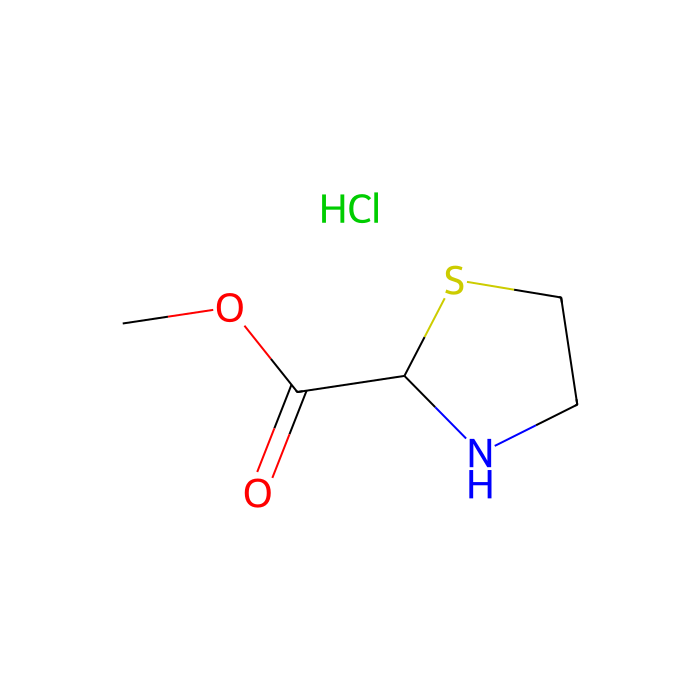 Methyl thiazolidine-2-carboxylate hydrochloride - ≥97% CAS No(33305-08-7) by Aladdin Scientific